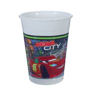 Стакан Тачки 200мл 8шт Неоновый город