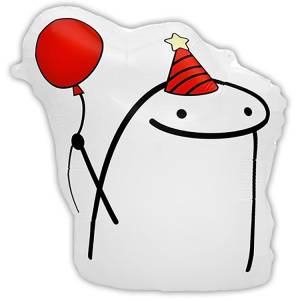 Человек Мем с шариком (Китай)/ 1207-6041