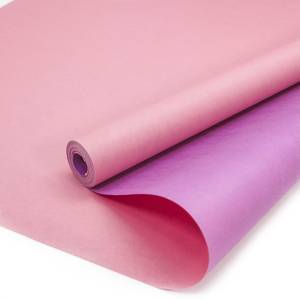 Крафт-бумага Розовый/Сиреневый 70см*10м/56932
