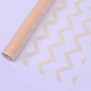 Пленка упаков матовая ЗИГЗАГ Кремовый/60см*8,5м