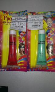 Грим одноцветный в ассортименте 328800,328804,328798,328799,328803