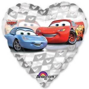 Шар 18" Тачки в сердце (Анаграм)