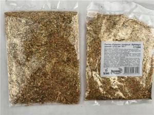 Глиттер "Полоски" лазерный золотой 1,5*0,2 мм/30 г (Китай)