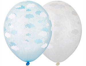 Облака шары , кристалл 14"/1103-2376