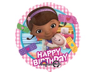 Шар 18" HB Доктор Плюшева (Анаграм) / 1202-1846