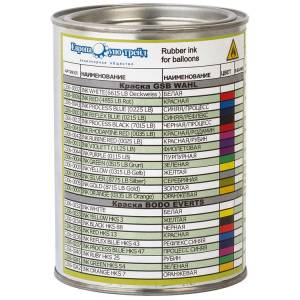 Краска для печати шелк, черная (процесс)                  