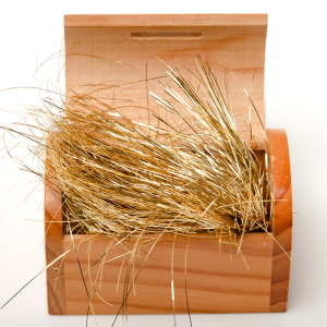 Наполнитель для коробок фольга Дождик, Золото 10 гр (Китай)/6014366