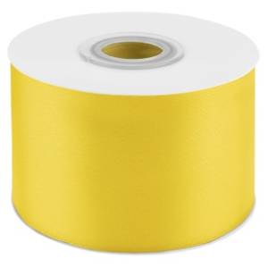 Лента атлас желтый 50 мм*22,85 м
