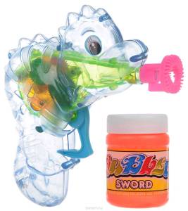 Мыльные пузыри  "Динозаврик" свет.