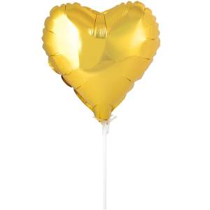 9" Сердце Золото (с клапаном) / Россия  1204-1585