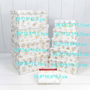 Коробка 32*24,5*14,4 см "Новый Год"-0076