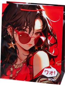 Пакет подарочный L/ПКП-1142 26,4*32,7*13,5 см 