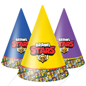 Колпак Brawl Stars, ассорти 6шт 501528