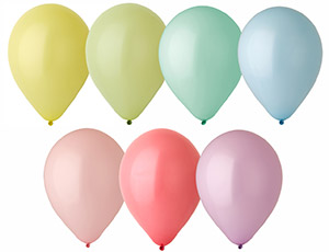 Э 12" Стандарт Macaron ассорти /1101-0559