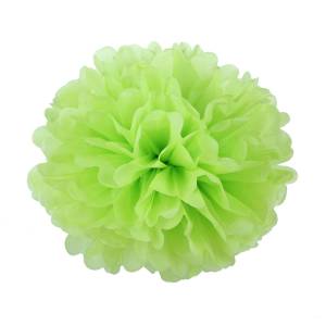 Помпон из бумаги 35 см. (салатовый) 