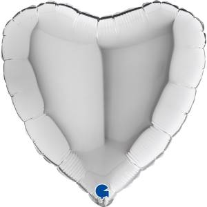 18" Сердце Серебро (Grabo)/18009S
