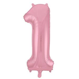 Цифра 1 - 40" Slim Розовый Фламинго (Россия) / 754474/1207-4902