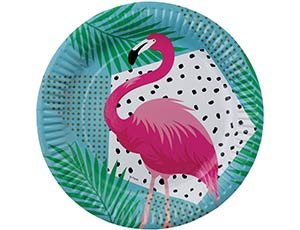 Тарелки  "Фламинго" 23 см. 6 шт. 1502-3875