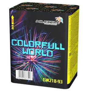 Colorful world 0.8" 12 залпов GW218-93