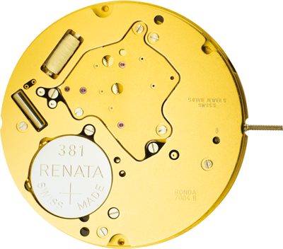 Механизм Ronda 7004.B 12D