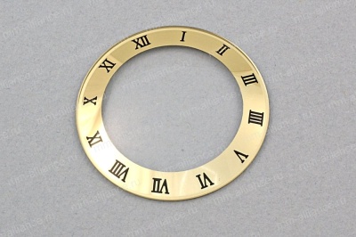 Стекло сфера GOLD RING с римскими цифрами 1мм 210