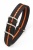 Ремешок нейлоновый для часов 22 р-р Blk- Red