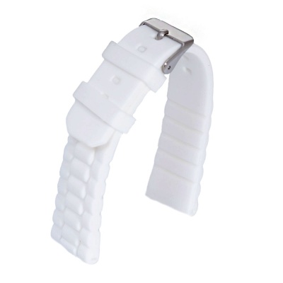 Ремень силиконовый S-252 (22) 20 р-р белый