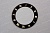 Стекло плоское BLACK RING с римскими цифрами 1мм 245