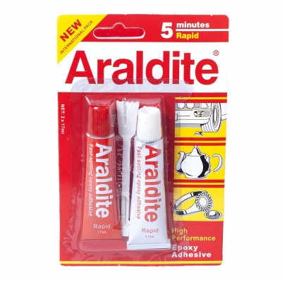 Клей эпоксидный,двухкомпонентный быстрой фиксации Araldite 