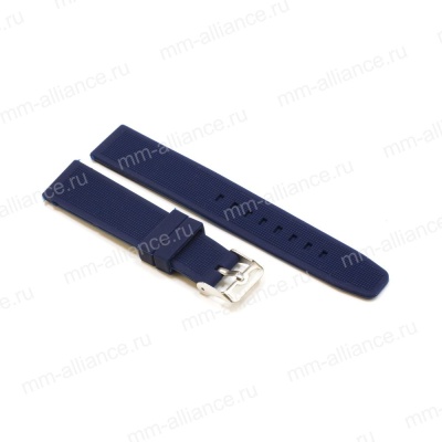 Ремень силиконовый S-250 (05) 20 р-р синий