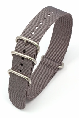 Ремешок нейлоновый для часов 20 р-р Grey