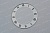 Стекло плоское SILVER RING с римскими цифрами 1мм 250