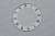 Стекло плоское SILVER RING с римскими цифрами 1мм 210