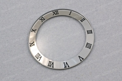 Стекло сфера SILVER RING с римскими цифрами 1мм 190