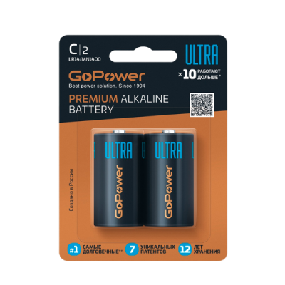 Batareyka_GoPower_ULTRA_LR14_C_BL2_Alkaline_1_5V_2_12_192