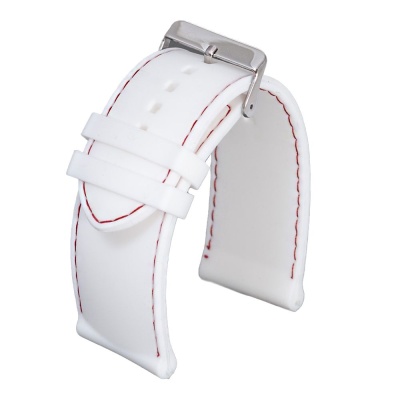 Ремень силиконовый S-BR10A (22) 28 р-р белый