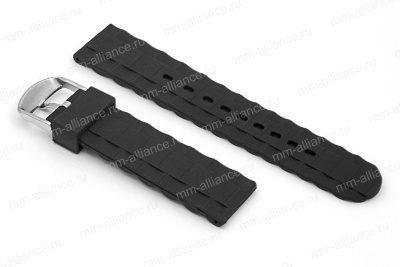 Ремень силиконовый 68W08124 24 р-р черный
