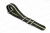 Ремешок нейлоновый для часов 22 р-р Blk- l green