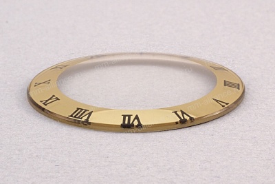 Стекло сфера GOLD RING с римскими цифрами 1мм 205