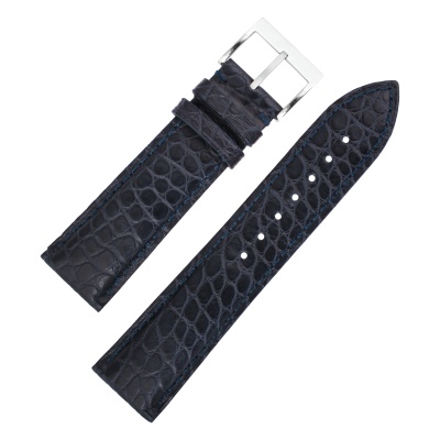 Ремень для часов Crocodile 20 р-р 03D- DBlue- L