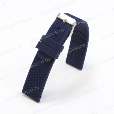 Ремень силиконовый S-250 (05) 20 р-р синий