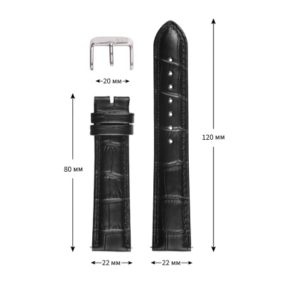 КМВ-32 черный 5 22мм 1000х1000