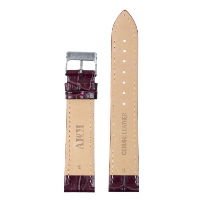 Ремень KMV S-11, 22 мм, бургундия, L