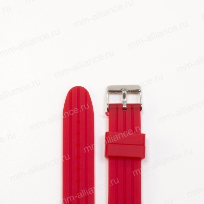 Ремень силиконовый S-255 (06) 22 р-р красный