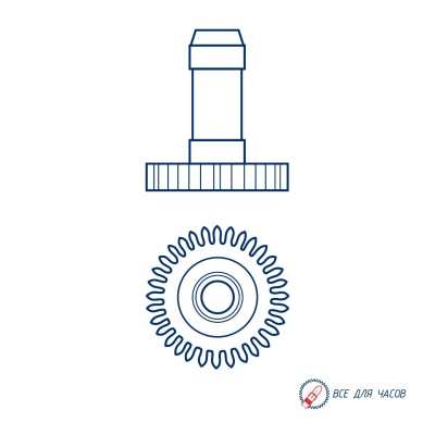 Минутное колесо ETA 7750 