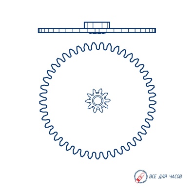 Вексельное колесо ETA 7750 