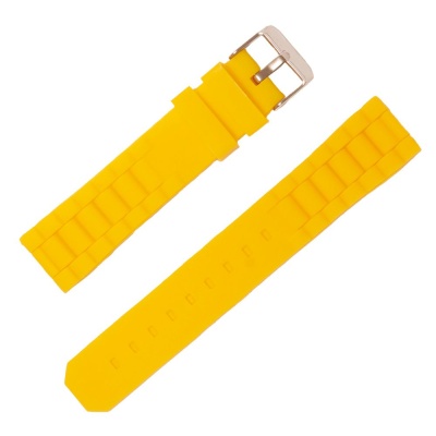 Ремень силиконовый S-252 (10) 18 р-р желтый
