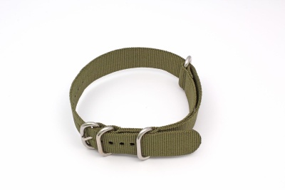 Ремешок нейлоновый для часов 20 р-р D.green