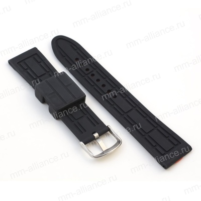 Ремень силиконовый T23522 22 р-р черный