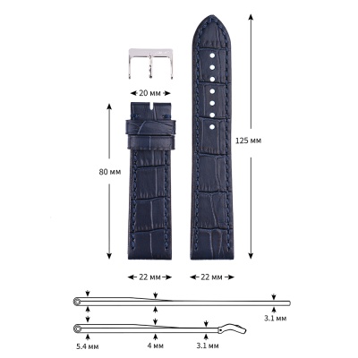 МН-43 т-синий 1000х1000 5 22мм